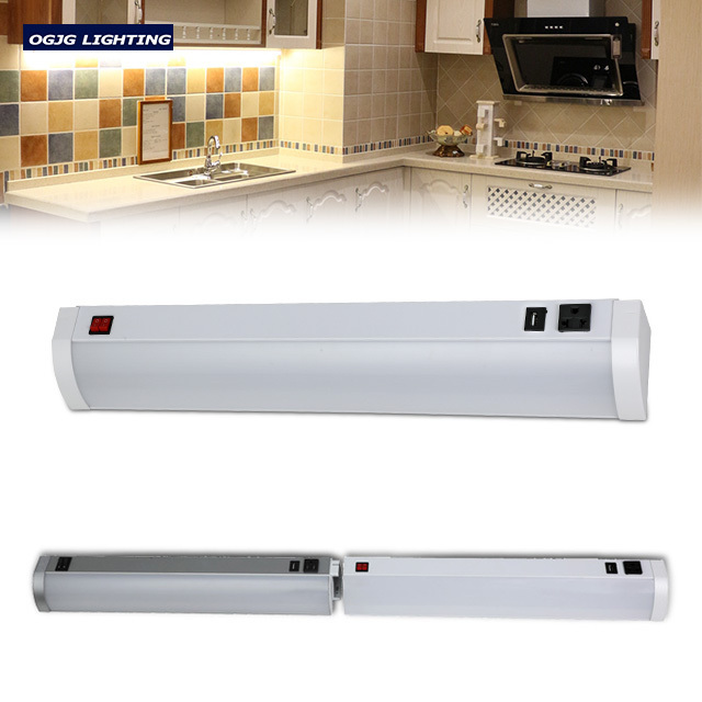 OGJG 60cm 90cm 120cm wall mounted led aluminium under cabinet lights bathroom mirror tube lamp