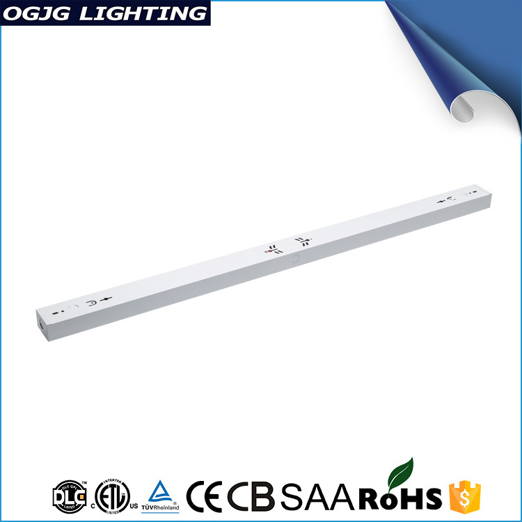 4ft 40w indoor multifunctional lighting wraparound batten light commercial led linear fixture for shop