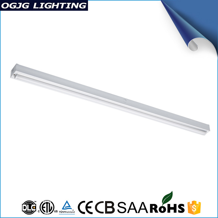 4ft 40w indoor multifunctional lighting wraparound batten light commercial led linear fixture for shop