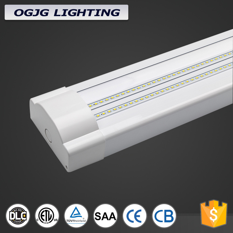 OGJG high quality aluminum 20W 40W led ceiling light 1.2m 1.5m 4ft 5ft 130lmw linear lighting fixtures