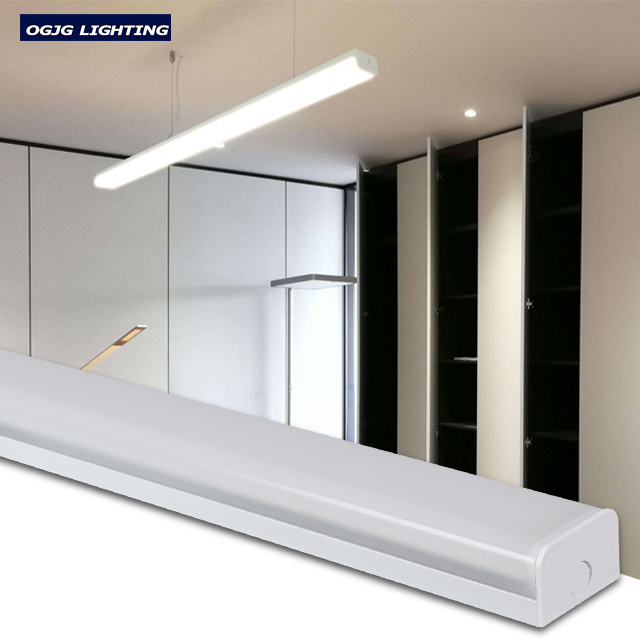 CE SAA ETL DLC dressing room motion sensor ceiling lamp 0.6m 1.2m 1.5m surface mounted condo LED batten light fixture