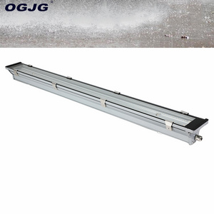 subway tunnel project water-resistant dali dimming tube lamp Stretching aluminum IP65 emergency garage LED vapor tight fixtures