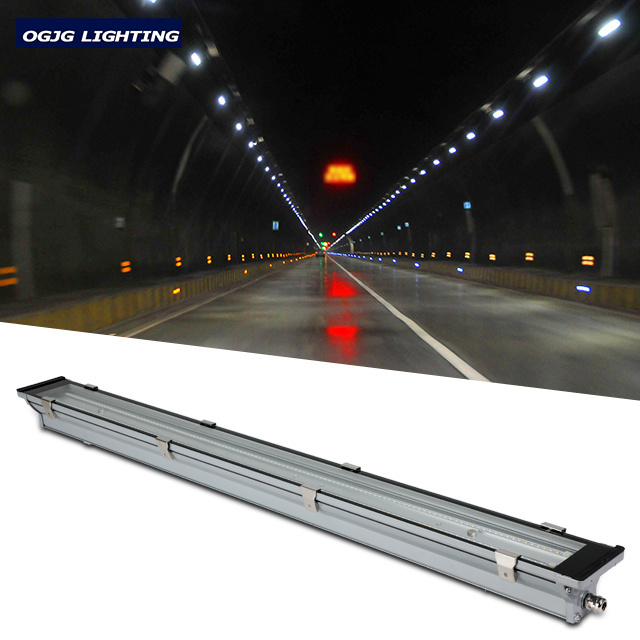 supermarket cold storage emergency battery powered linear lamp shopping mall garage motion sensor led triproof tube light