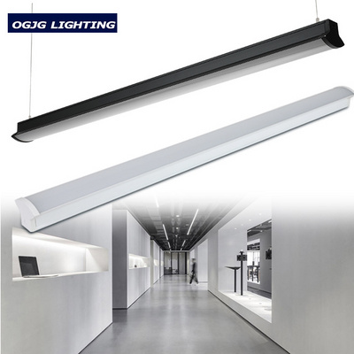 Workbench suspended linear lighting 1200mm led shop light 4ft 20w 30w 40w dimming linkable batten lamp fixture