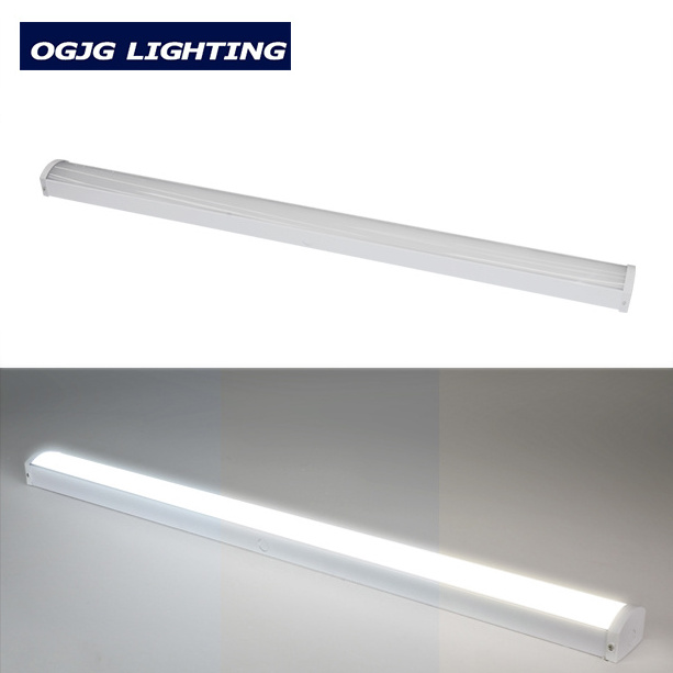 3000K 4000K 5000K 6000K Stair Lighting Fixture Commercial Batten 4FT 20W 30W 40W Led Linear Light