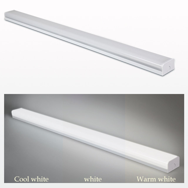 5 years warranty Laundry room dust proof led batten light hotel channel 0-10v dimmable ceiling tube lighting