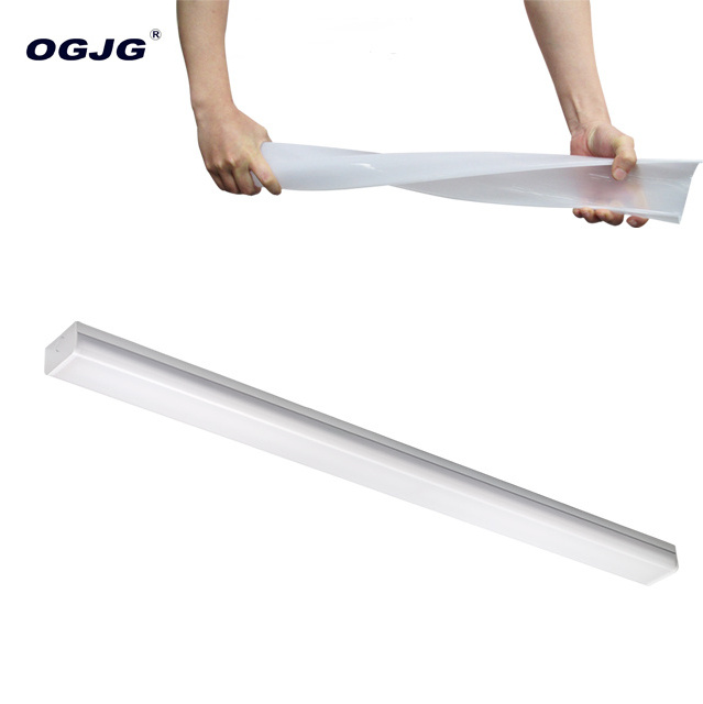 5 years warranty Laundry room dust proof led batten light hotel channel 0-10v dimmable ceiling tube lighting