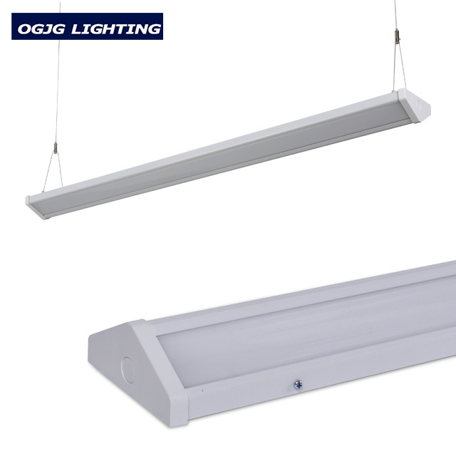 OGJG suspension up and down lighting pull chain switch led pendant linear light for warehouse