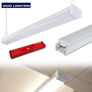 OGJG best sale emergency linear lighting fixture 20w 40w 60w hallways wall mounted dimmable led batten tube lights