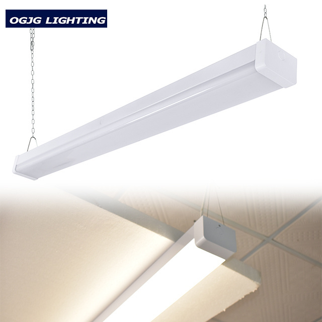 2ft 4ft 5ft 8ft warehouse hallways ceiling wraparound lighting indoor cold room wall mounted dimming sensor led linear light