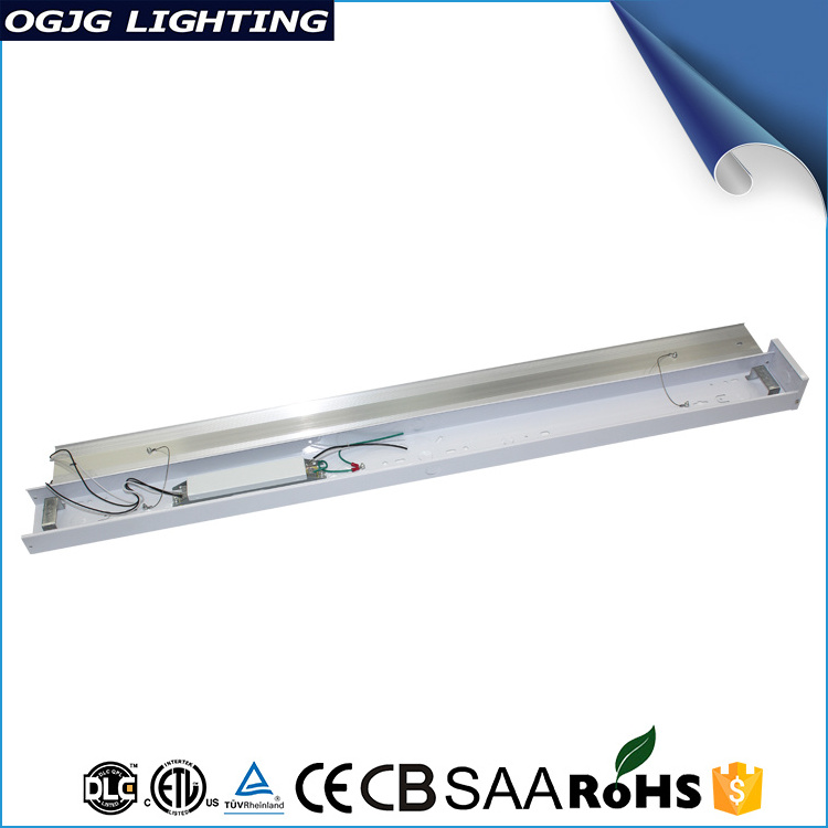 OGJG CE RoHS linear supermarket lighting fixtures commercial lights 4ft led batten ceiling tube light