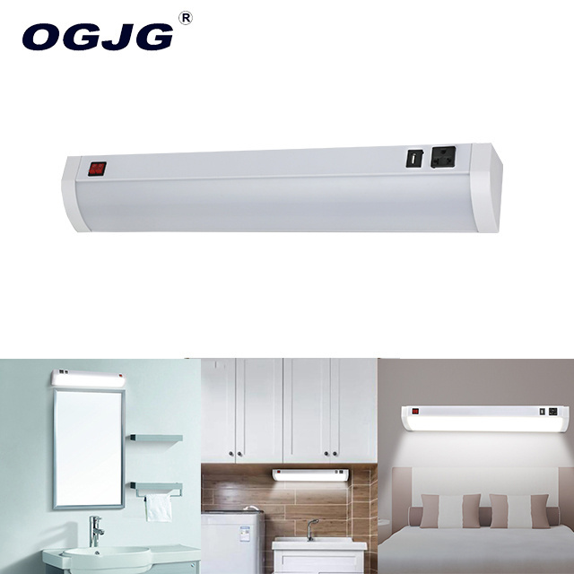 OGJG surface mounted 1ft 2ft 3ft 4ft 5ft motion sensor Bathroom Led Mirror Lights