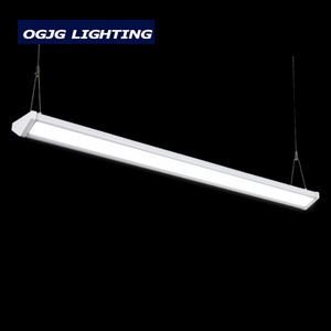 60Cm 90Cm 120Cm 150Cm Printing Factory workshop suspended linear lighting Fixtures Modern Aluminum no flicker led Pendant Lamps