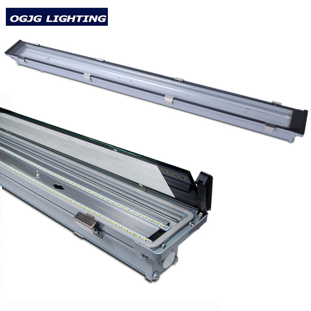 OGJG 1200mm 1500mm Water Proof Linear Fixture 60w IP67 Sensor LED Triproof Batten Lights