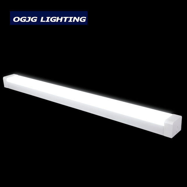 2ft 4ft 5ft 8ft warehouse hallways ceiling wraparound lighting indoor cold room wall mounted dimming sensor led linear light