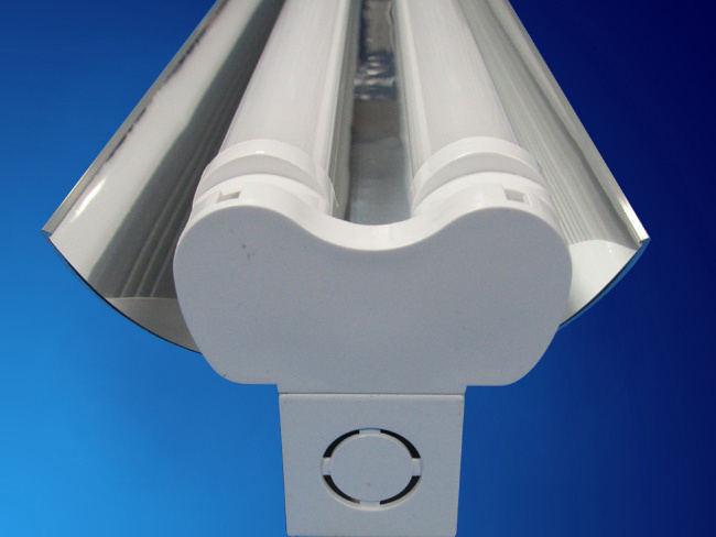 led tube light t8 20 watt fluorescent lighting fixture 2x36w integrated lamp with reflector