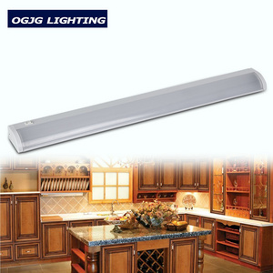 OGJG kitchen batten fixture thin linear lamp 120v under cabinet lighting led wardrobe lights with sensor switch