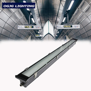 OGJG 1200mm 1500mm Water Proof Linear Fixture 60w IP67 Sensor LED Triproof Batten Lights