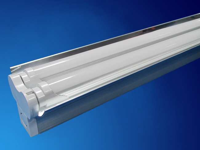 led tube light t8 20 watt fluorescent lighting fixture 2x36w integrated lamp with reflector