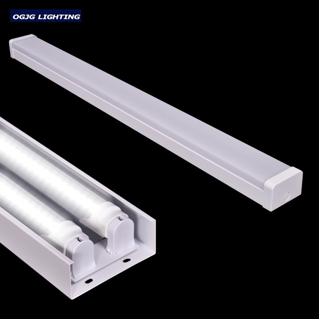 Suspended 2X36w PC Diffuser LED Fluorescent Lighting petrol station replace T5 T8 emergency ceiling led Light Fixture