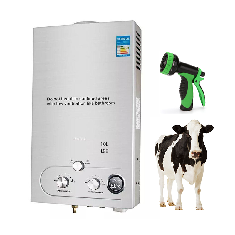 Portable 6L 10L Outdoor Dog Horse Shower Instant Hot Water Gas Water Heaters