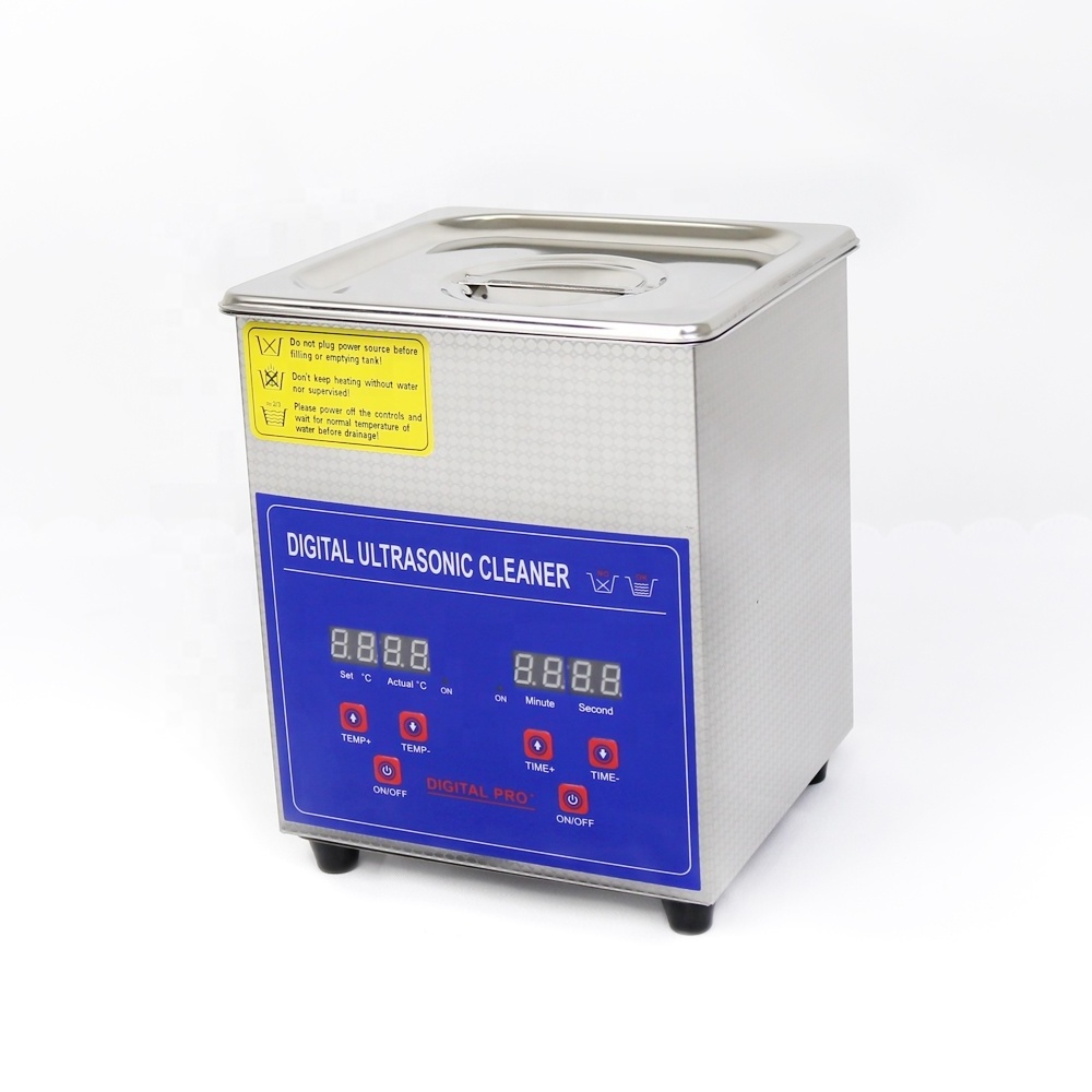 Best Selling Machine 2L 3L  Ultrasonic Cleaning Machine Ultra Sonic Bath Single Frequency Type Ultrasonic Cleaner