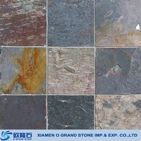 cultural stone veneer exterior wall interlocking outdoor slate tile