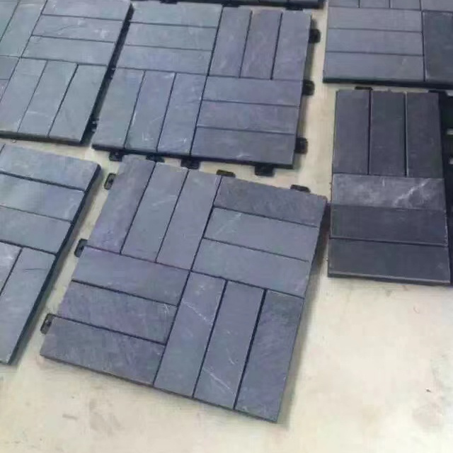 cultural stone veneer exterior wall interlocking outdoor slate tile