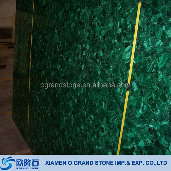 Luxury Natural Green Malachite Slab