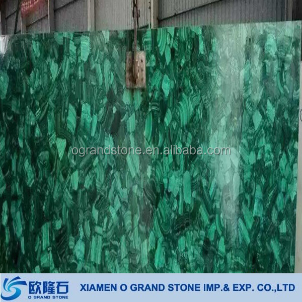 Luxury Natural Green Malachite Slab