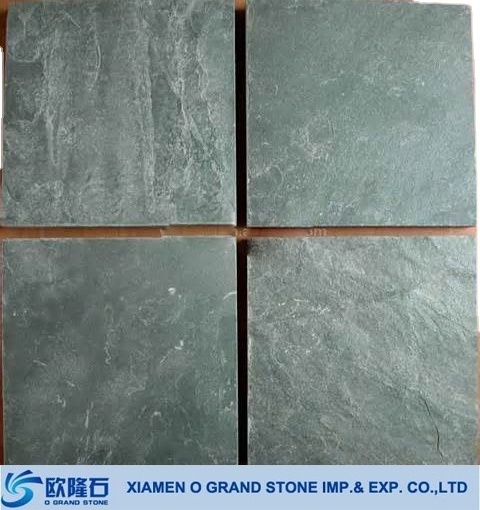 Blue non-slip large outdoor swimming pool slate tile