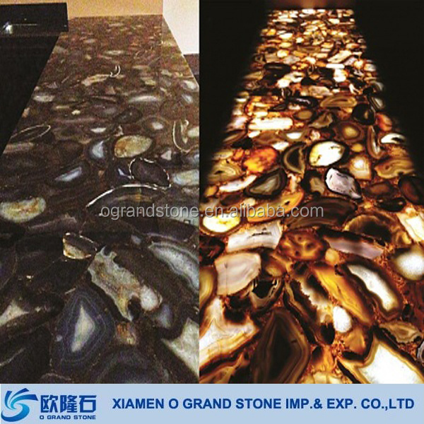 Luxury Translucent Agate Onyx Stone Panels