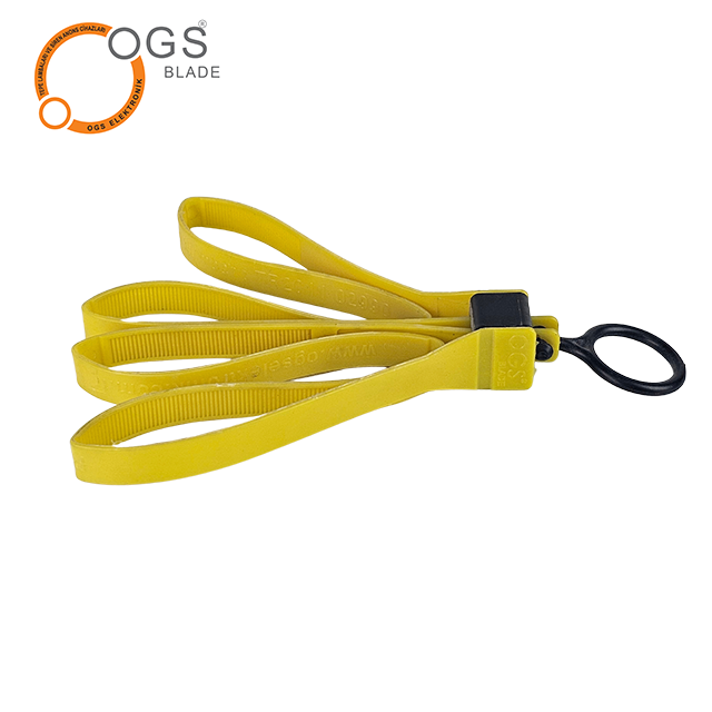 Plastic Tie Disposable Hand Restraints for Law Enforcements Zip Tie High Quality PA6 Polimer Handcuff