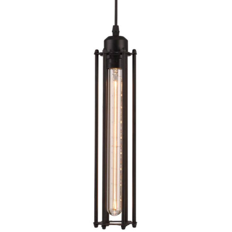 Black Metal Iron Industrial Pendant Lamp Chandelier Bulbs Energy Saving Vintage Industrial Pendant Light 24 Hours Online Service