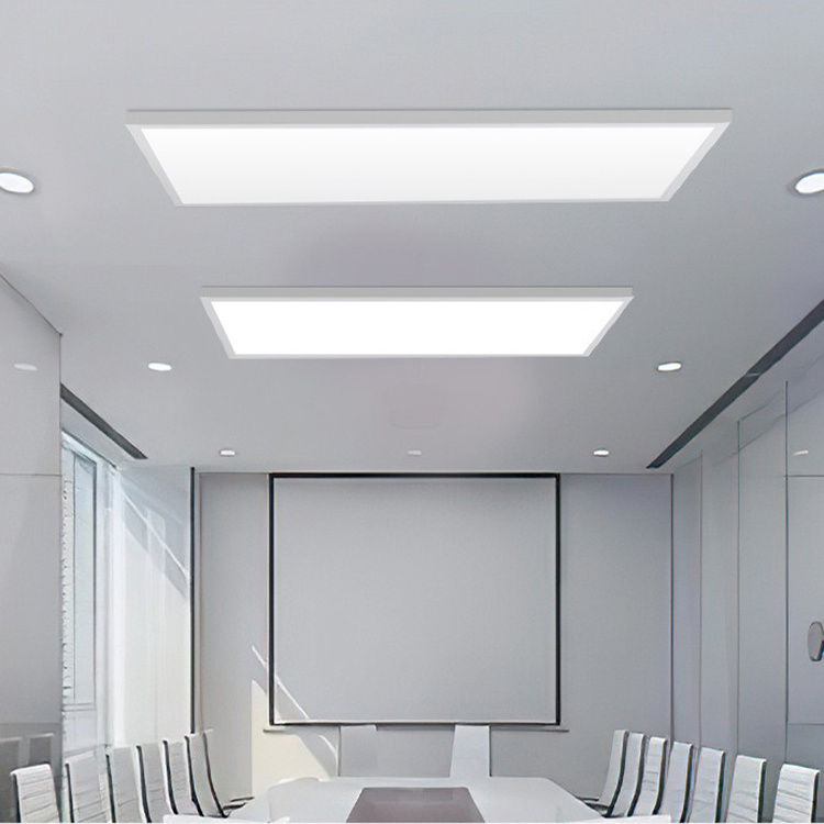 Ceiling Mounted 600*600 Led Flat Panel Light Office Square Ceiling Light Project Aluminum Lighting Fixture