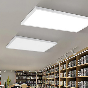 Ceiling Mounted 600*600 Led Flat Panel Light Office Square Ceiling Light Project Aluminum Lighting Fixture