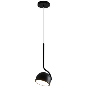 Modern Interior Decoration Single Head Black Lighting Fixture Dome Pendant Lamp for Home Restaurant Room