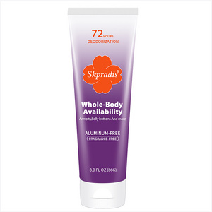 Deodorant Cream 72 Hour Odor Control Invisible Cream Tube Body Deodorant For Body Intimate Care