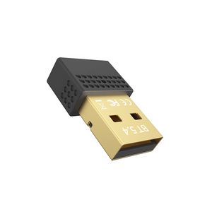 High Quality Mini Wireless Bluetooth Adapter Br 8654 Chip BLE USB Bluetooth 5.4 Adapter for pc computer