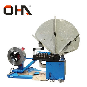 TF-1500 Sprial Tubeformer Galvanized steel spiral round duct forming machine for air duct making