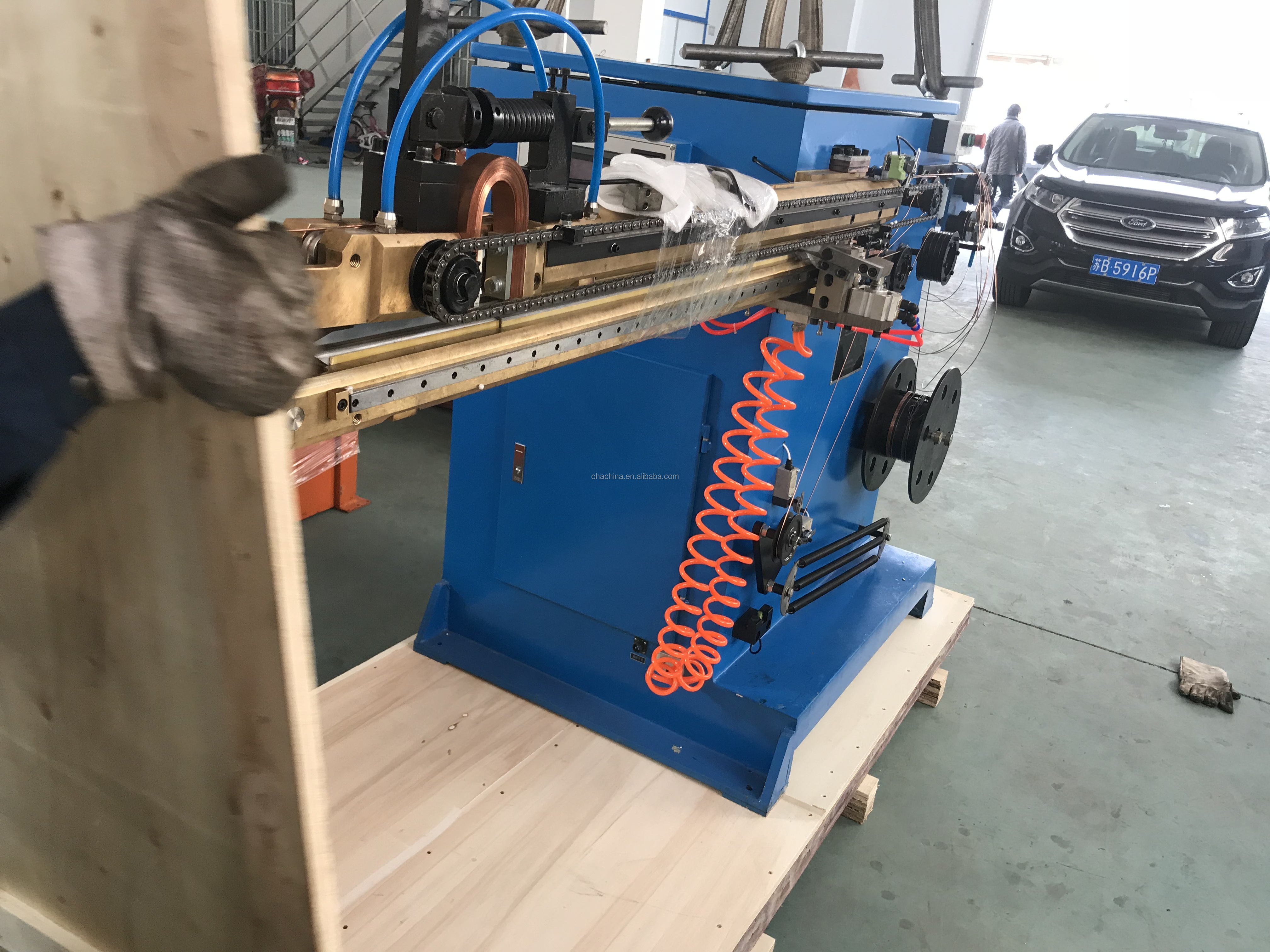 Round duct seam welding machine, Stitch Welder Machine