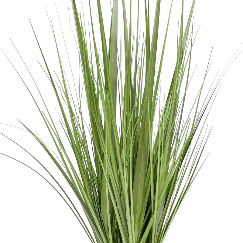 New Hot sale Realistic 73cm Oh Arts artificial grass artificial onion grass artificial onion grass potted in ceramic pot