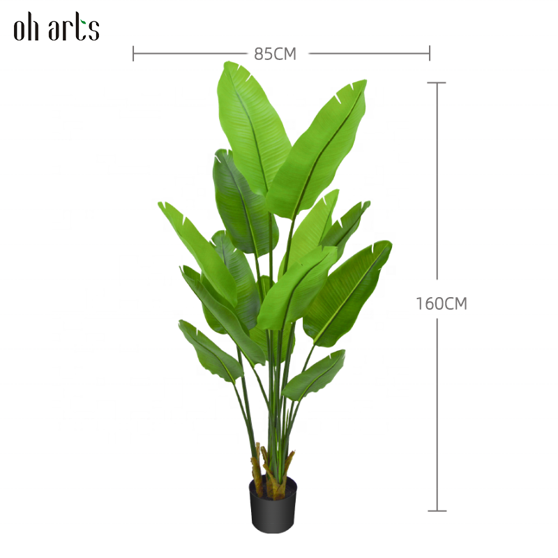 Low Price Outdoor Indoor Artificial Traveller's Palm Tree Plantes Artificielles Palm Tree