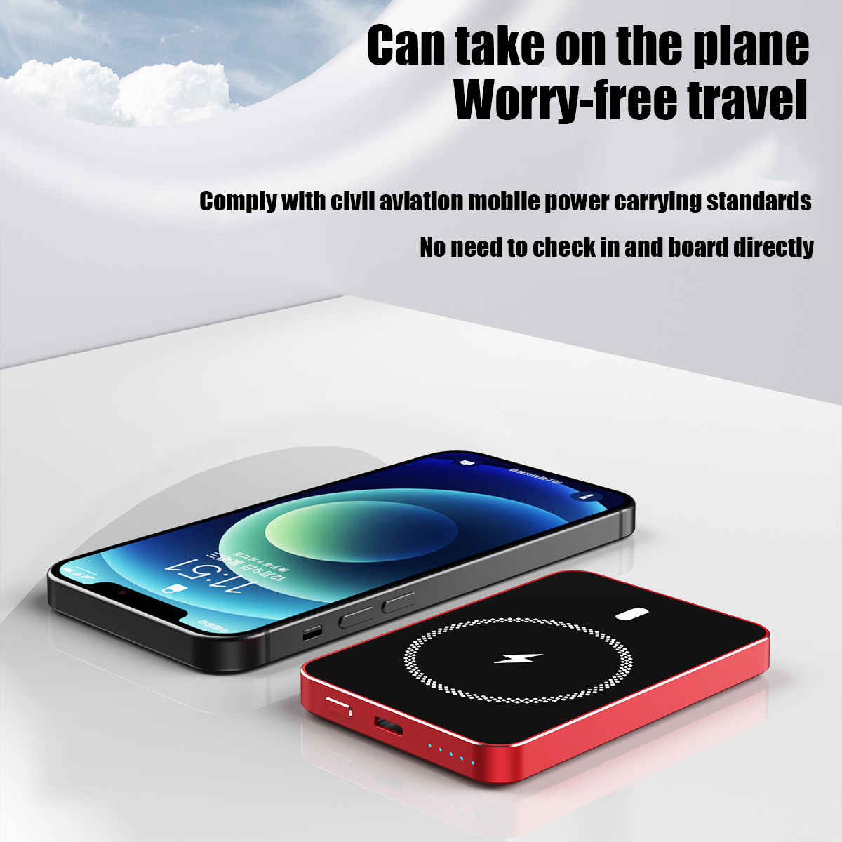 2021 New Coming 5000mAh Magnetic PowerBank PD 20W Mini Ultra Thin Wireless 15W Fast Charging For iPhone 12 13 Series