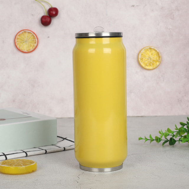 Creative Cans Shaped Stainless Steel Water Bottle Insulated Vacuum Bottle