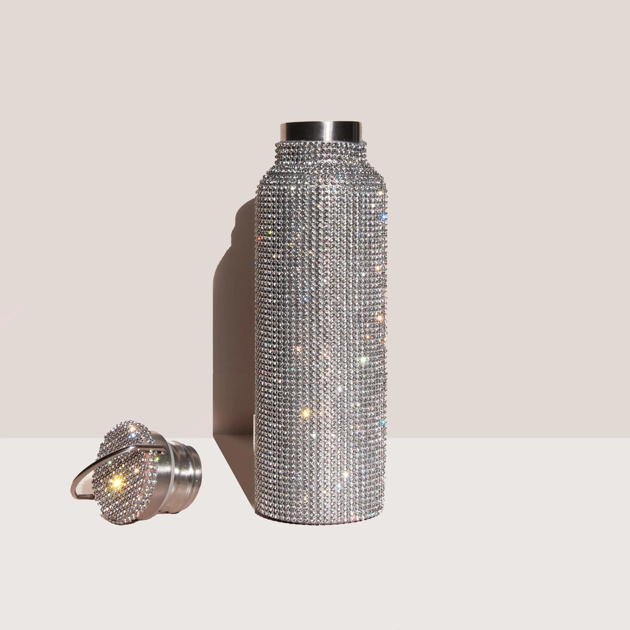 2020 New Product Rhinestone Water Bottle Hot and Cold Insulated Vacuum Bottle