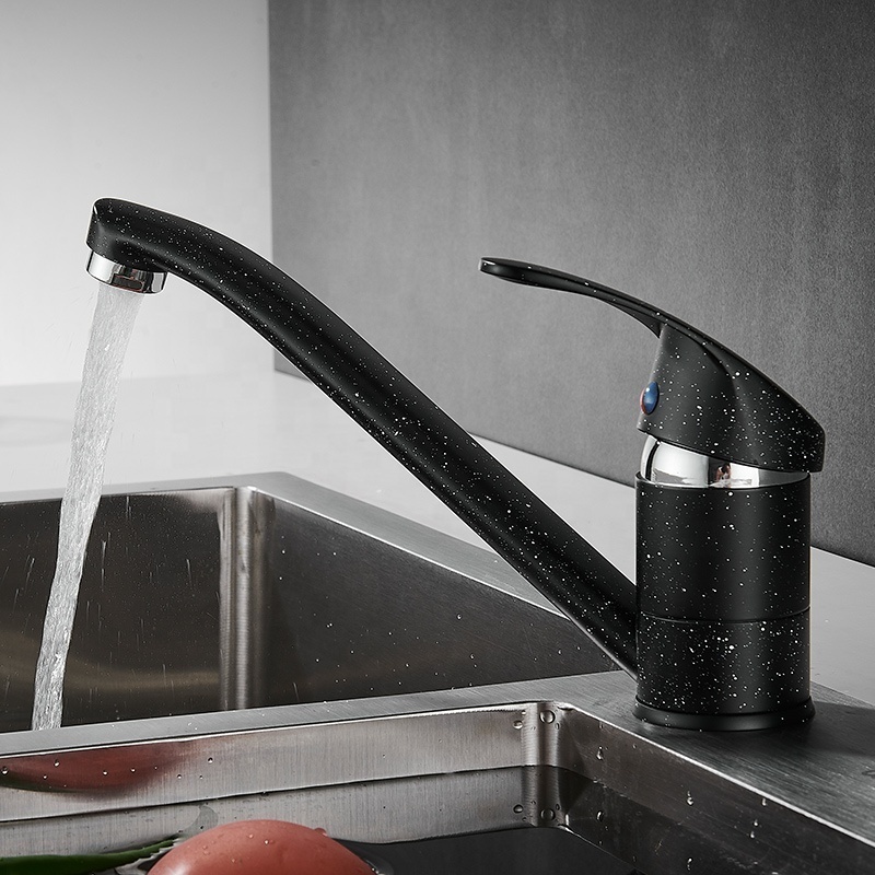 Black Kitchen Faucet  Sink Mixer  Taps Vessel Sink Mixer Crane for Kitchen