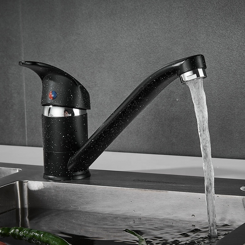 Black Kitchen Faucet  Sink Mixer  Taps Vessel Sink Mixer Crane for Kitchen