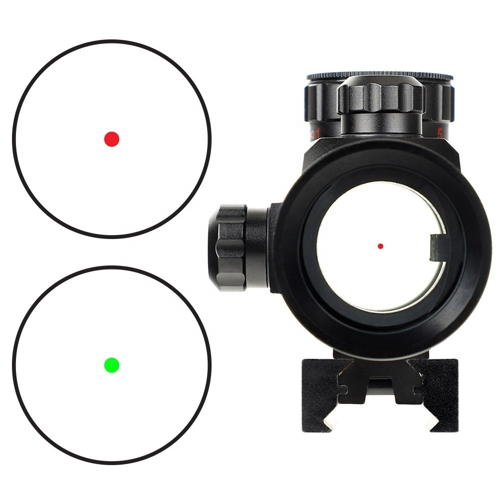 Ohhunt OEM Tactical Optical Scope 1x40 Red Green Dot Reflex Sight With 20mm and 11mm Mount