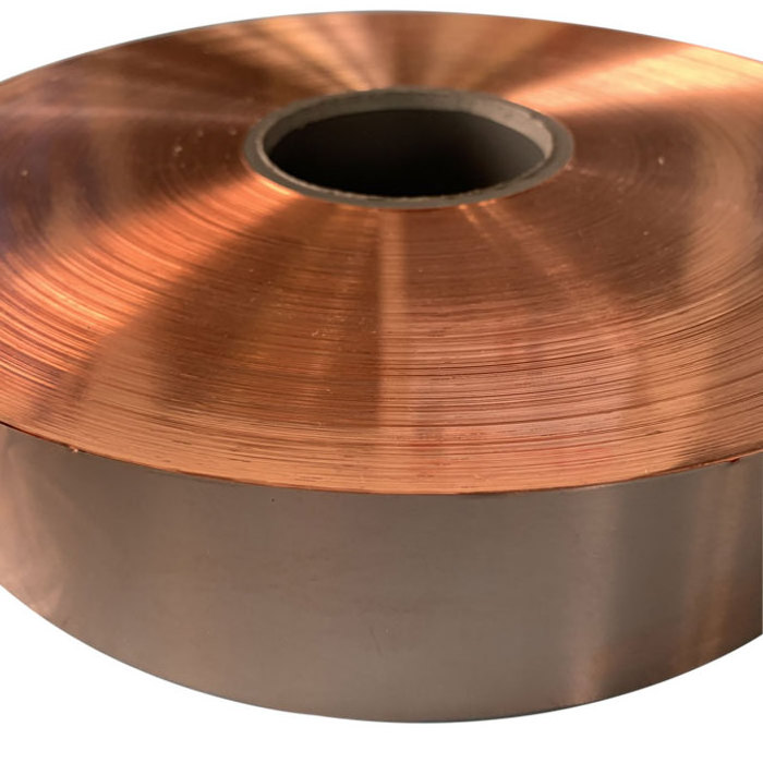 C11000/T2 copper C1100 C101foil 0.1mm*56.6mm 99.9% pure copper strip for the barometer spring